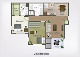 Glenwood 2br